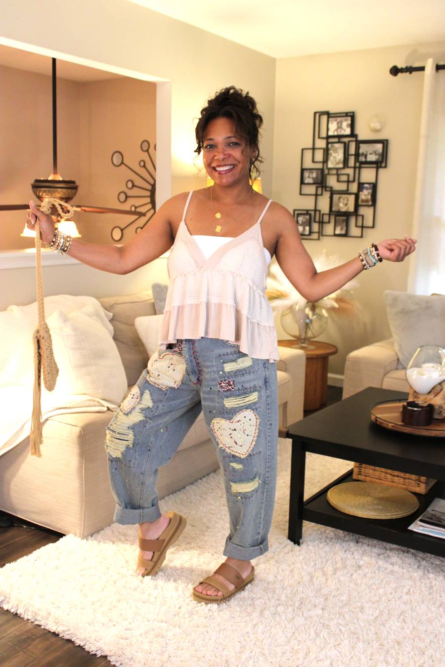 Jaded Gypsy Full Hearts Jeans