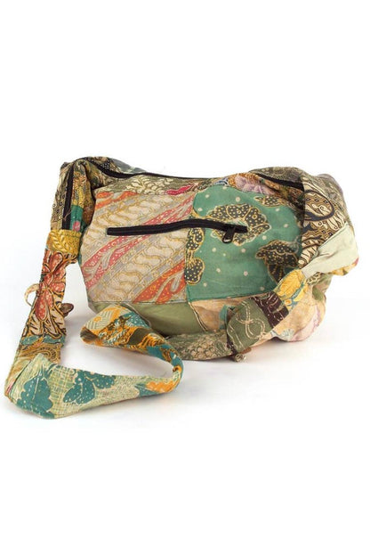 Jasper Recycled Sarong/Sari Purse