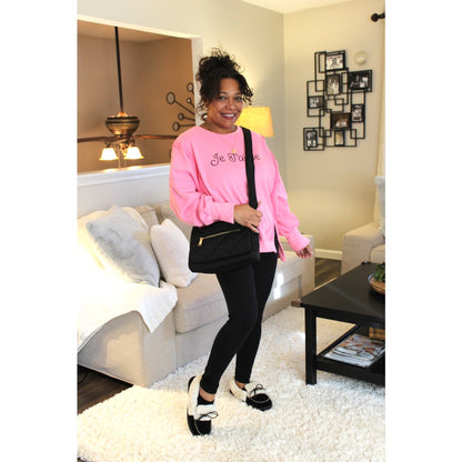 Je T'aime Side Slit Sweatshirt