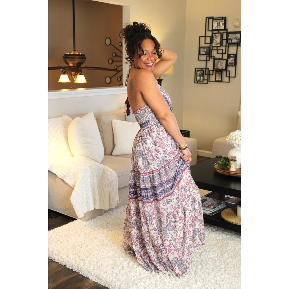 Juniper Berry Maxi Dress