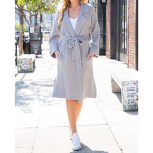 Load image into Gallery viewer, Knitted Trench Coat
