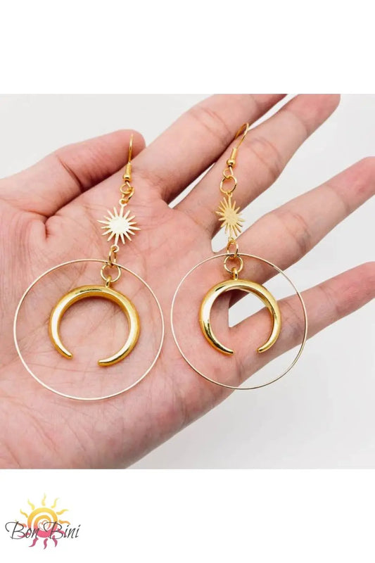 La Lune Dangle Earrings