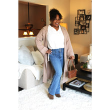Load image into Gallery viewer, Knitted Trench Coat
