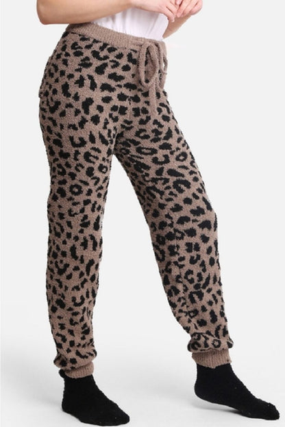 Leopard Print Lux Jogger Pants