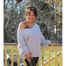 Load image into Gallery viewer, Oversized Waffle Knit Sweater
