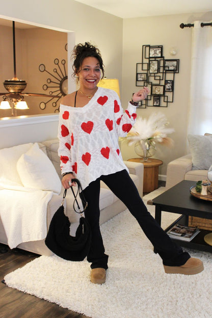 Lovely Heart Sweater