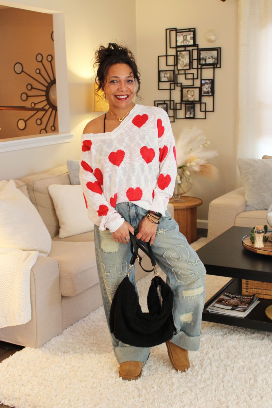 Lovely Heart Sweater