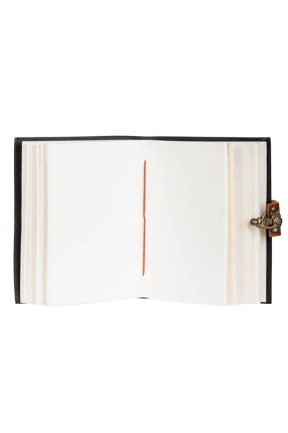 Lovely Lotus Leather Journal