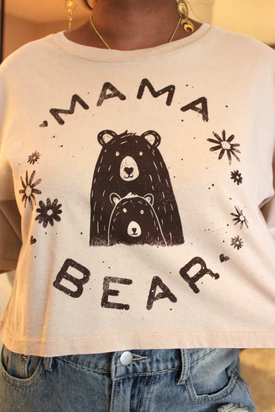 Mama Bear Crop Top