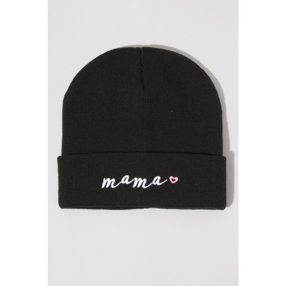 MAMA Embroidered Beanie