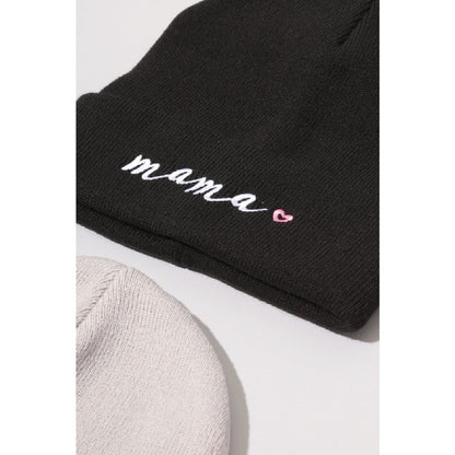 MAMA Embroidered Beanie