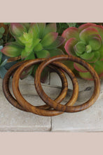 Load image into Gallery viewer, Mango Wood Bangle Bracelet Set
