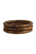 Load image into Gallery viewer, Mango Wood Bangle Bracelet Set
