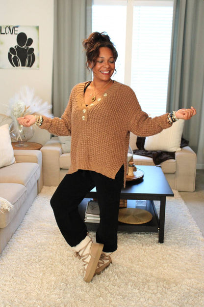 Layla Henley Sweater Top