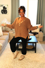 Load image into Gallery viewer, Layla Henley Sweater Top
