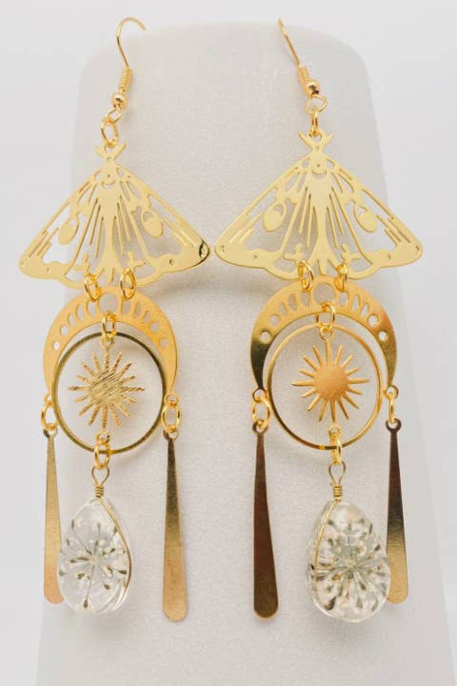 Moth Guides of The Divine Earrings