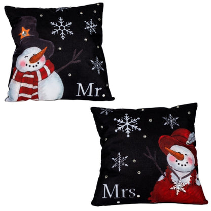 Snowman Throw Pillows