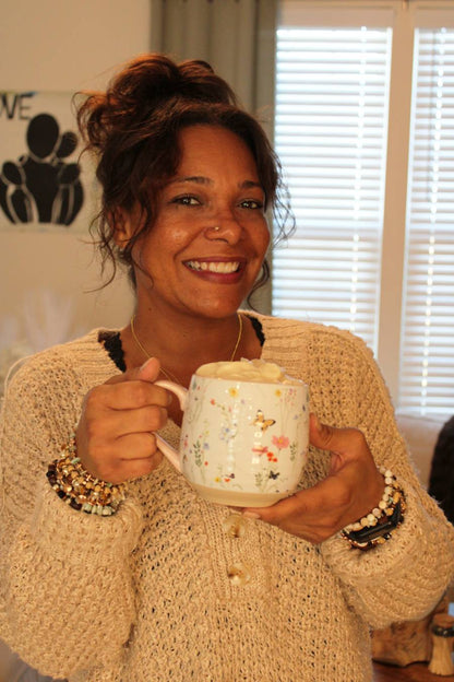Peace, Hope, & Faith In Bloom Mug
