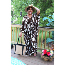 Load image into Gallery viewer, Natural Blossom Maxi Kaftan
