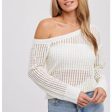 Load image into Gallery viewer, Open Knit Pullover
