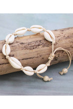 Load image into Gallery viewer, Open Sea Cowry Shell Anklet
