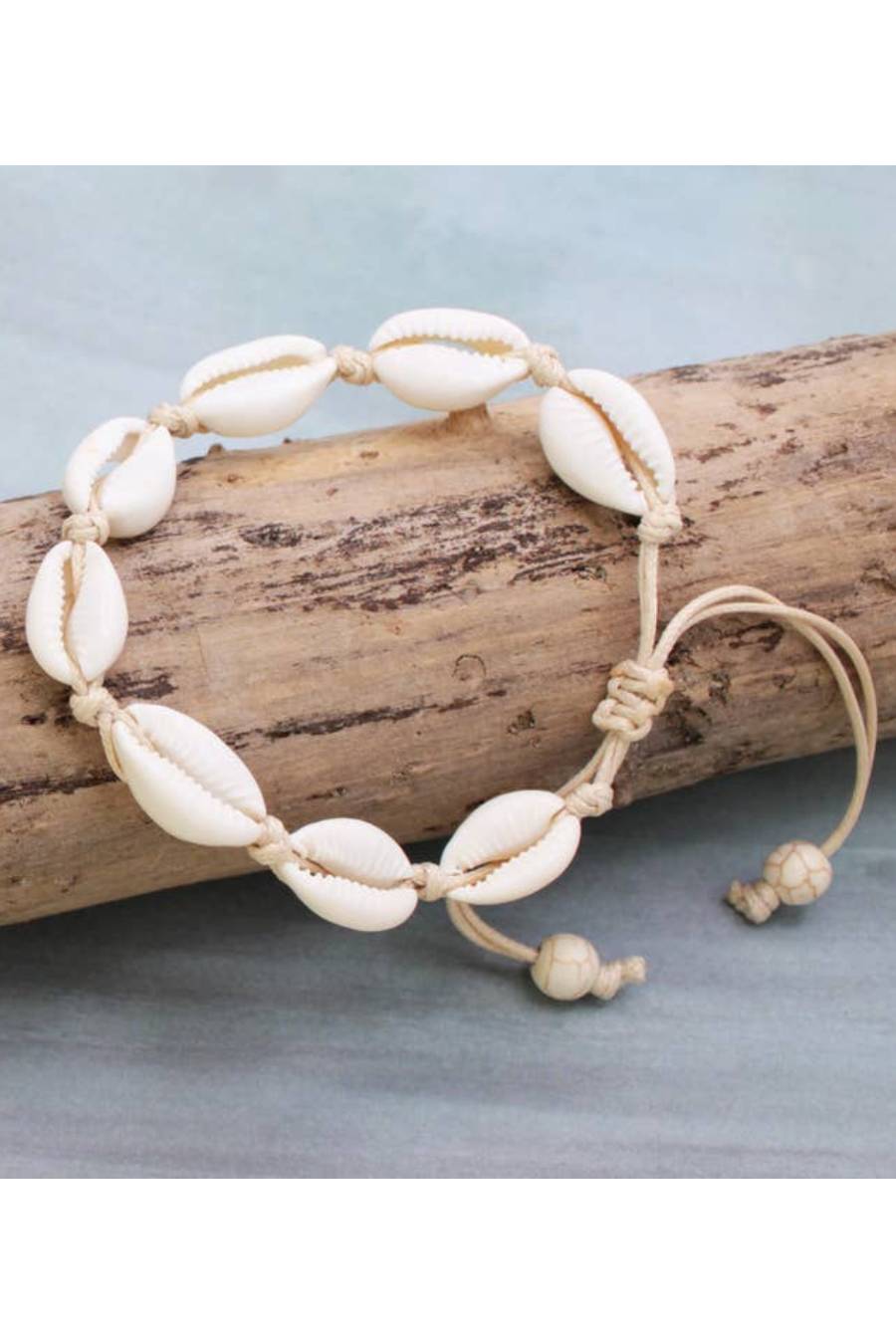 Open Sea Cowry Shell Anklet