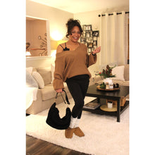 Load image into Gallery viewer, Oversized Waffle Knit Sweater

