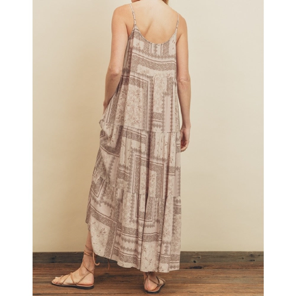 Paisley Dreams Tier Maxi Dress