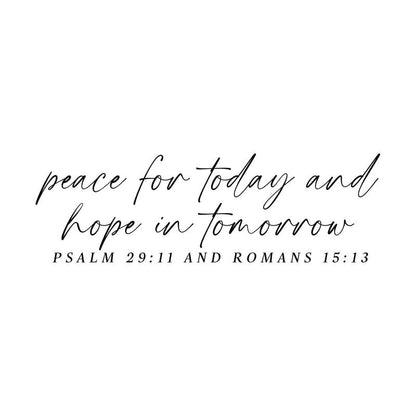 Peace, Hope, & Faith In Bloom Mug