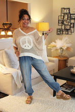 Load image into Gallery viewer, POL Peaceful Sweater Top
