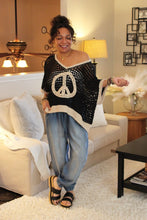 Load image into Gallery viewer, POL Peaceful Sweater Top
