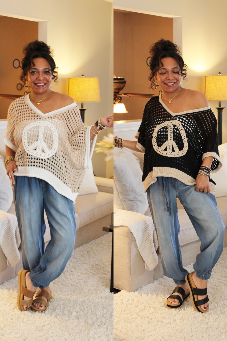 POL Peaceful Sweater Top
