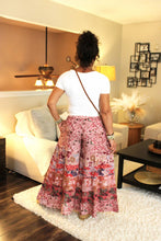 Load image into Gallery viewer, Perfectly Pink Boho Palazzo Pants
