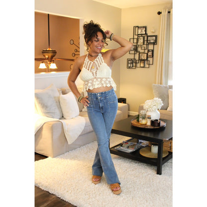 Petal Dance Crochet Top