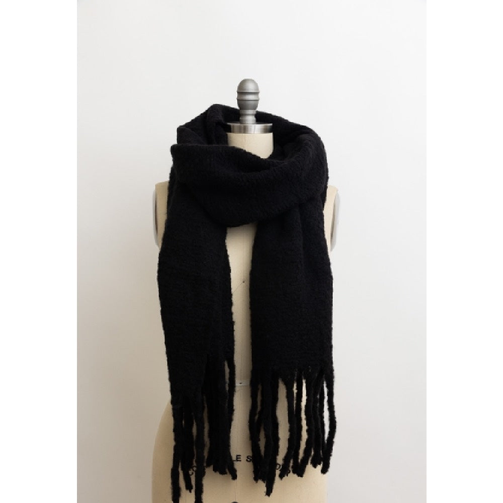 Plush Knit Scarf