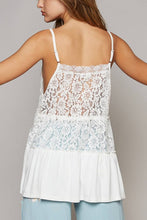 Load image into Gallery viewer, POL Summer Lace Ruffle Knit Top
