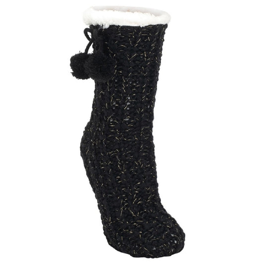 Pom Pom Slipper Socks
