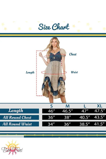YT Love Letter Patchwork Midi Dress