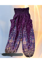 Load image into Gallery viewer, Purple Peacock Pants
