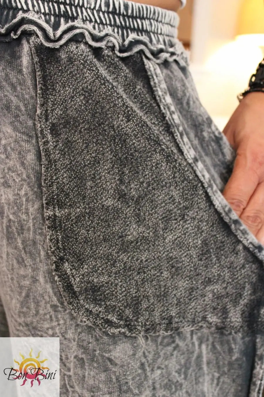 JH Raw Hem Wide Pants