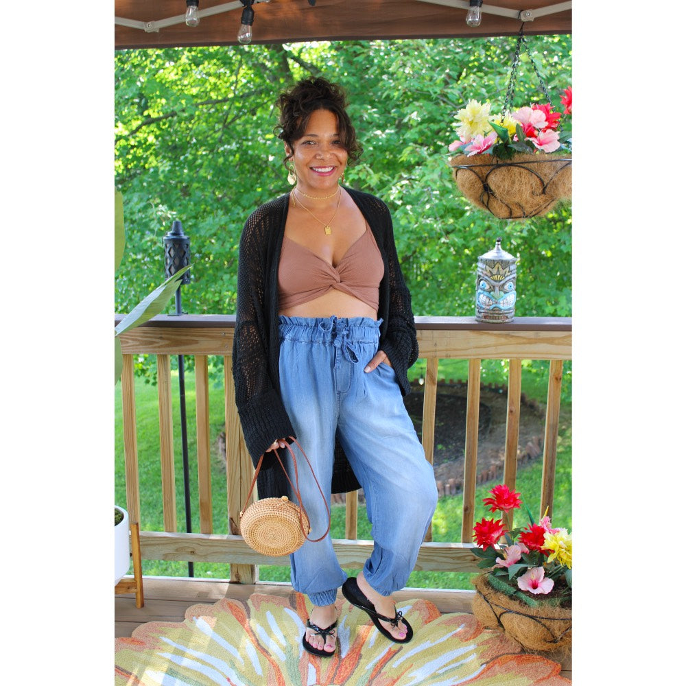 Raya Twist Crop Top
