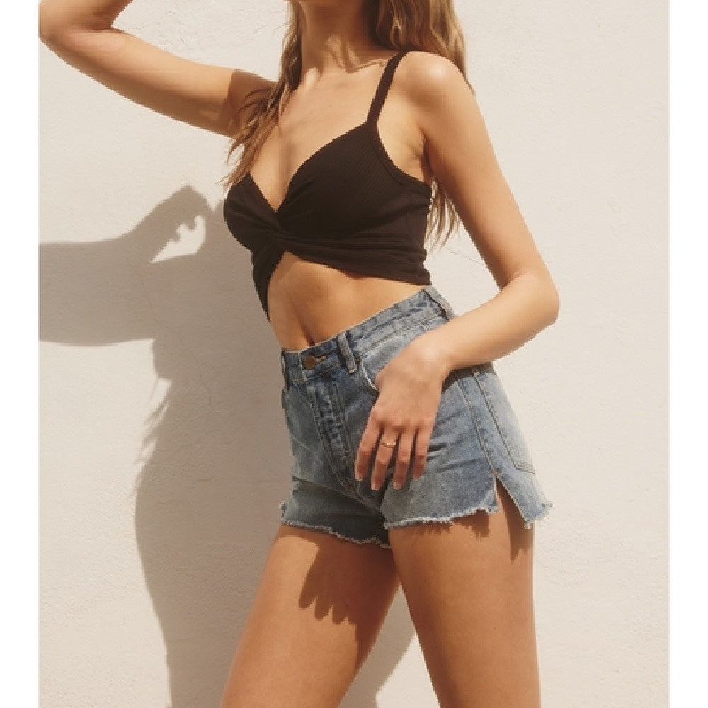 Raya Twist Crop Top