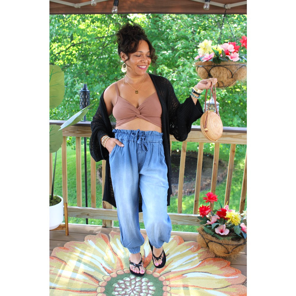 Raya Twist Crop Top