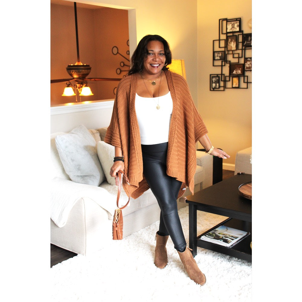 Rib Knit Ruana