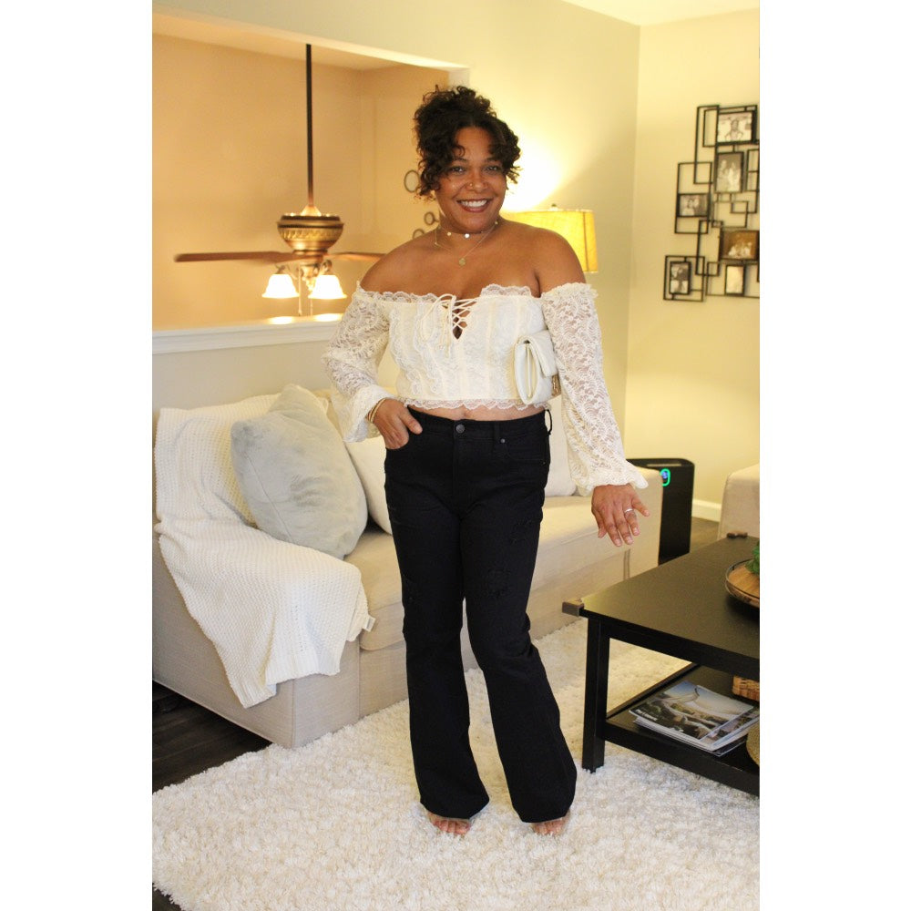 Romantic Lace Crop Top
