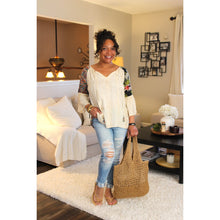 Load image into Gallery viewer, Sable Enchanted Floral Top
