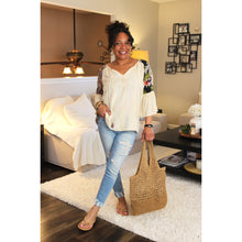 Load image into Gallery viewer, Sable Enchanted Floral Top
