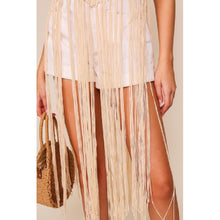 Load image into Gallery viewer, Golden Reef Fringe Top
