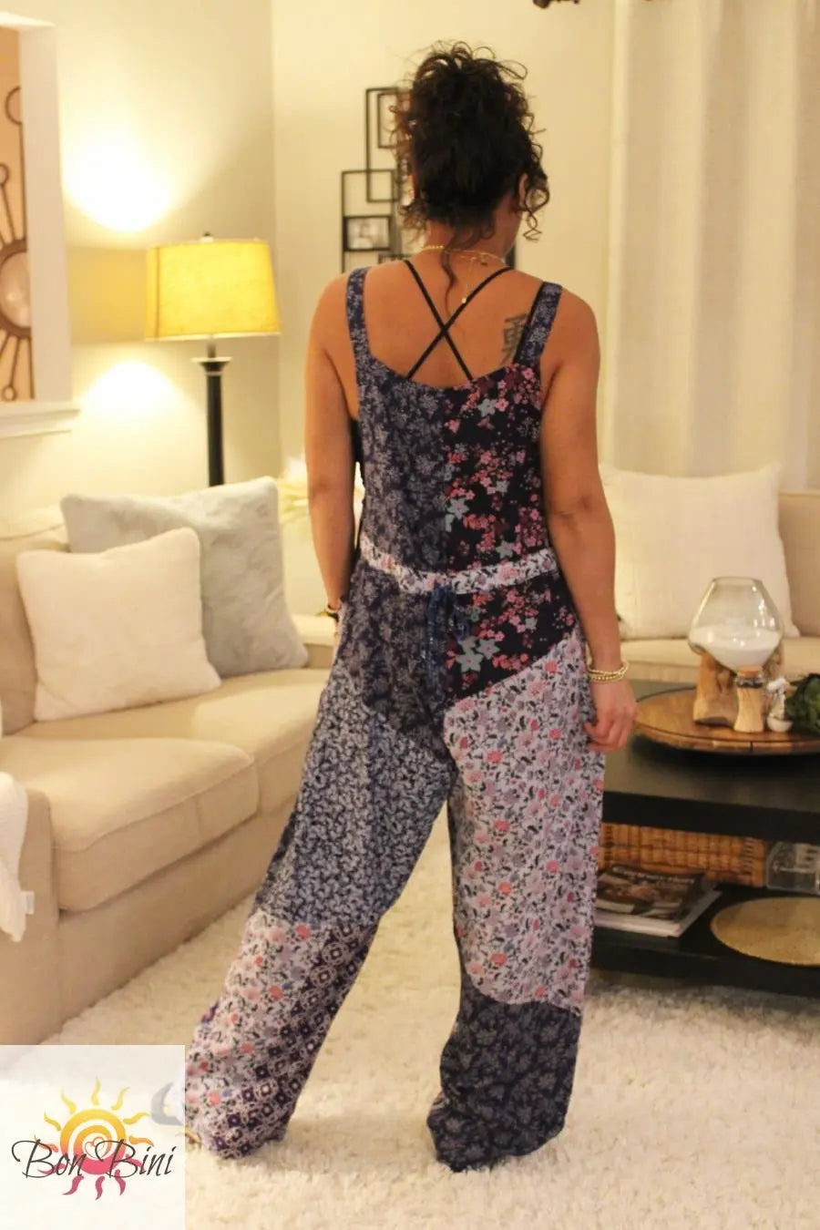 BB Serene Charm Patchwork Overalls