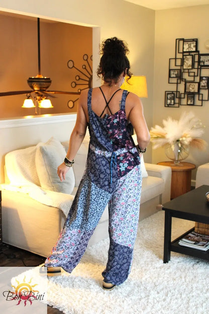 BB Serene Charm Patchwork Overalls